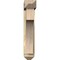 Ekena Millwork Westlake Arts and Crafts Rough Sawn Bracket w/ Offset Brace, Douglas Fir, 6"W x 24"D x 32"H BKT0604X24X32WTL03RDF - alternate 2